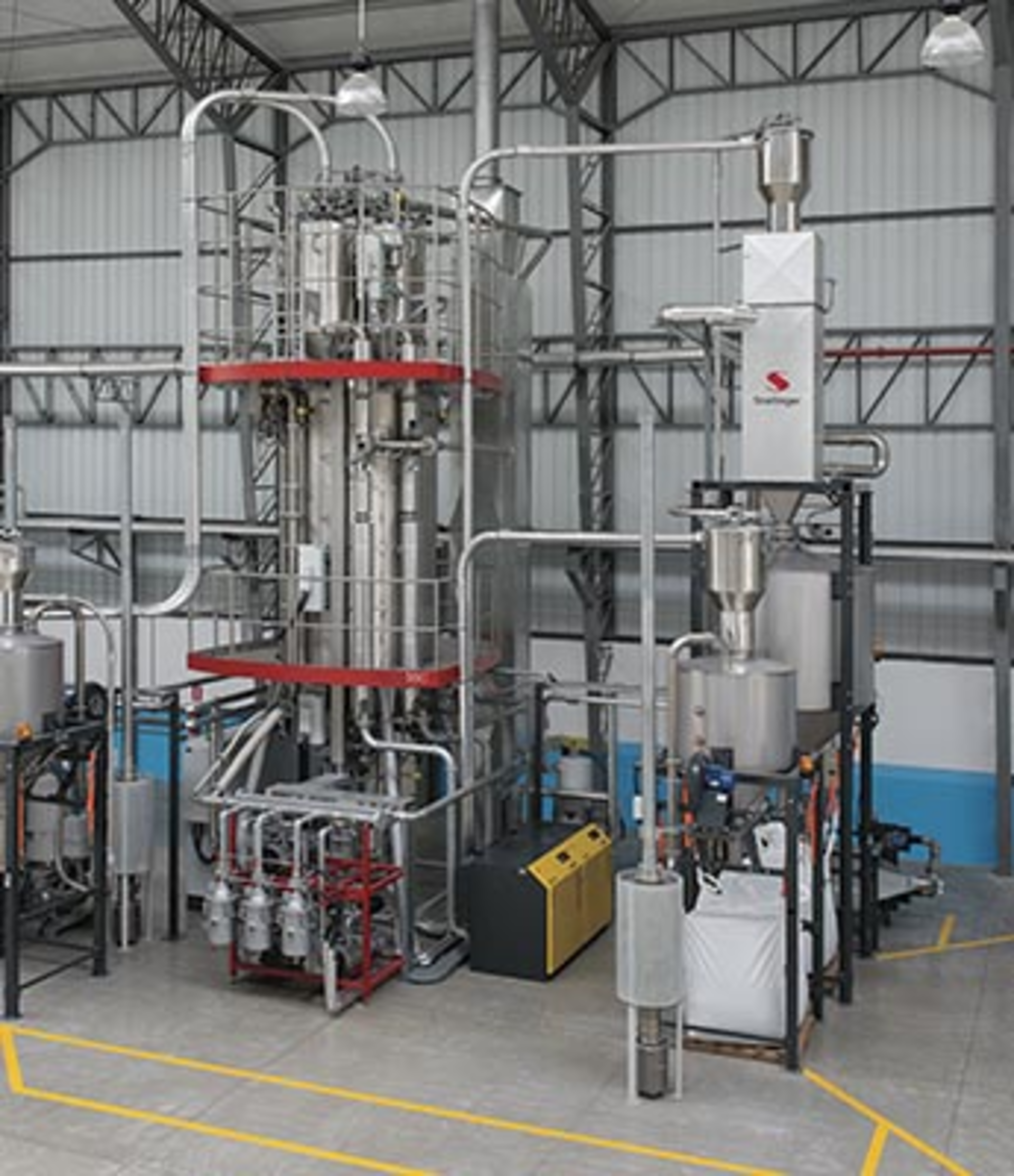 The viscoStar reactor, enhanced with an energy recovery system