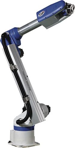 Toshiba Machine's newest TVM six-axis robot Toshiba Machine's newest TVM six-axis robot