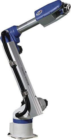 Toshiba Machine's newest TVM six-axis robot Toshiba Machine's newest TVM six-axis robot