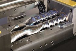 TPEI's 4FR continuous mixer TPEI's 4FR continuous mixer