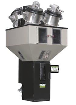 Conair's TrueBlend 2505 gravimetric blender with the new SmartBlend SB-3 control Conair's TrueBlend 2505 gravimetric blender with the new SmartBlend SB-3 control