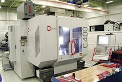 PTI has installed its first five-axis Hermle machining center. PTI has installed its first five-axis Hermle machining center.
