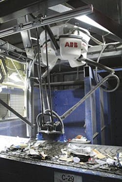 AMP Robotics' Cortex robotic sortation system AMP Robotics' Cortex robotic sortation system