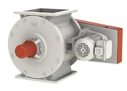 Kice's VJX airlock for pneumatic conveying systems Kice's VJX airlock for pneumatic conveying systems