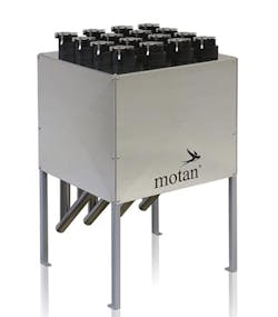 Motan's MetroConnect U/C coupling system for pneumatic conveying systems Motan's MetroConnect U/C coupling system for pneumatic conveying systems