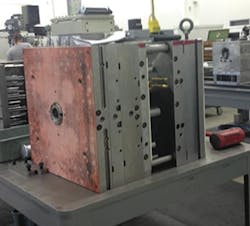 PTI's mold-making shop produces about 600 new injection molds every year. PTI's mold-making shop produces about 600 new injection molds every year.