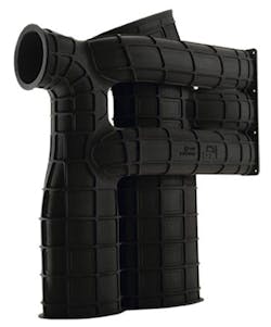 3D Systems touts the strength of the materials its printers use to create parts like aerospace ducts. 3D Systems touts the strength of the materials its printers use to create parts like aerospace ducts.