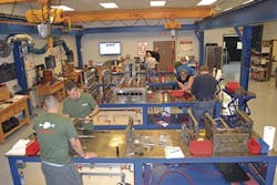 Product workflow improves when managers and planners take into account the machinery layout of the toolroom, said Todd Kuhn, a toolroom design consultant and president of Bole North America. Product workflow improves when managers and planners take into account the machinery layout of the toolroom, said Todd Kuhn, a toolroom design consultant and president of Bole North America.