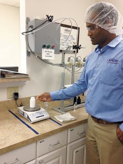 Overflow testing gets underway. Overflow testing gets underway.