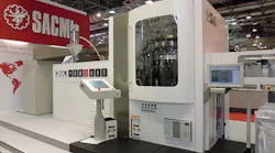 A Sacmi compression blow forming machine