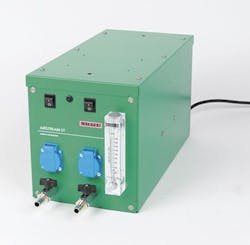 Leister's Airstream ST provides a constant supply of clean, dry air to the company's hand-held, manual welders. Leister's Airstream ST provides a constant supply of clean, dry air to the company's hand-held, manual welders.