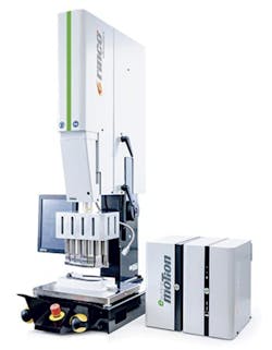 Rinco's new Electrical Motion ultrasonic welding system Rinco's new Electrical Motion ultrasonic welding system