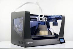 The Sigmax desktop 3-D printer The Sigmax desktop 3-D printer