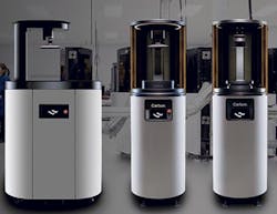 Carbon's M-series 3-D printers get a boost from the company's enhanced SpeedCell system. Carbon's M-series 3-D printers get a boost from the company's enhanced SpeedCell system.