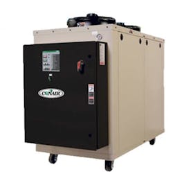 Conair's EP2 portable chiller provides a variable-speed compressor option. Conair's EP2 portable chiller provides a variable-speed compressor option.