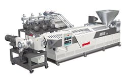 The Gneuss MRS extruder is used for the company's new foaming technology. The Gneuss MRS extruder is used for the company's new foaming technology.