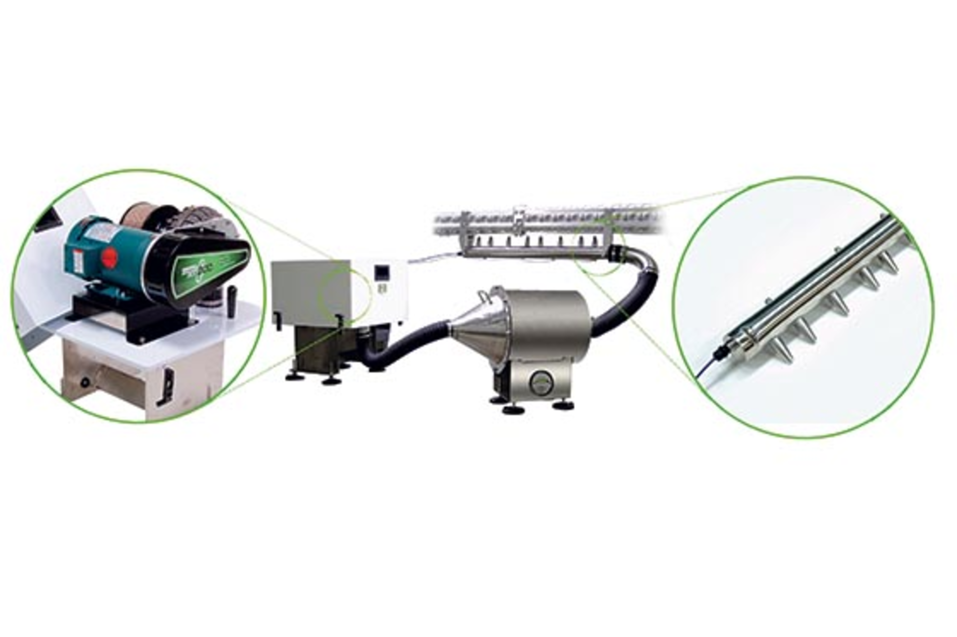 Ionized air system from Paxton has improved blower Plastics Machinery