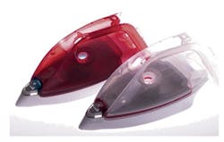 These clothes-iron bodies were produced in just one cycle on one injection molding machine using Grosfilley's index plates. These clothes-iron bodies were produced in just one cycle on one injection molding machine using Grosfilley's index plates.