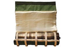 UniTherm's QuickCool is an insulation blanket for custom molders designed to be installed over barrels and heater bands just like any other type of insulation. UniTherm's QuickCool is an insulation blanket for custom molders designed to be installed over barrels and heater bands just like any other type of insulation.