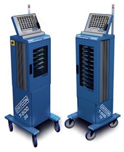 Orycon's new T-500 hot-runner temperature controllers feature models with 36 temperature zones, left, and 72 temperature zones. Orycon's new T-500 hot-runner temperature controllers feature models with 36 temperature zones, left, and 72 temperature zones.