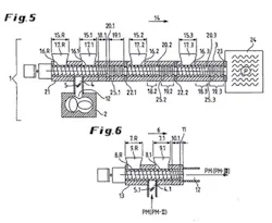 Arlanxeo's patent for a method and device for removing volatile compounds from polymer melts, solutions and dispersions. Arlanxeo's patent for a method and device for removing volatile compounds from polymer melts, solutions and dispersions.