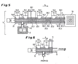 Arlanxeo's patent for a method and device for removing volatile compounds from polymer melts, solutions and dispersions. Arlanxeo's patent for a method and device for removing volatile compounds from polymer melts, solutions and dispersions.