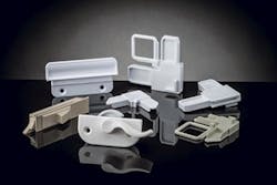 Rodon's vinyl window-frame and latch components Rodon's vinyl window-frame and latch components