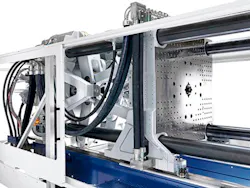 Elios presses are designed to use a wide range of in-mold labeling options, making them ideal for thin-wall molding. Elios presses are designed to use a wide range of in-mold labeling options, making them ideal for thin-wall molding.
