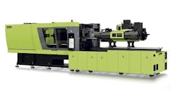 Engel's fully automated e-cap injection molding machine Engel's fully automated e-cap injection molding machine