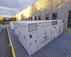 Convergent Energy and Power's Gridstar lithium battery system at Husky's Bolton, Ontario, facility Convergent Energy and Power's Gridstar lithium battery system at Husky's Bolton, Ontario, facility