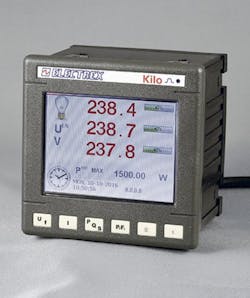 The Kilo 96 energy analyzer and data manager is a part of the Electrex Energy Brain system. The Kilo 96 energy analyzer and data manager is a part of the Electrex Energy Brain system.
