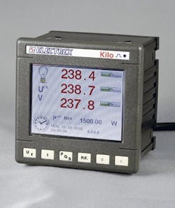 The Kilo 96 energy analyzer and data manager is a part of the Electrex Energy Brain system. The Kilo 96 energy analyzer and data manager is a part of the Electrex Energy Brain system.