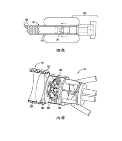 In Prinsco's invention, a 3-D laser imager is used to inspect the integrity of the inner wall of a section of dual-wall pipe. In Prinsco's invention, a 3-D laser imager is used to inspect the integrity of the inner wall of a section of dual-wall pipe.
