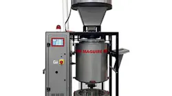 The VBD 300 vacuum dryer and its screen display