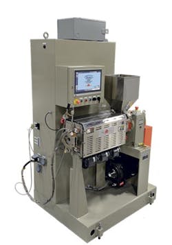 An American Kuhne 1.25-inch extruder with the XC100 Navigator control An American Kuhne 1.25-inch extruder with the XC100 Navigator control