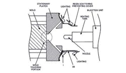 Fanuc's device improves the purging process from an injection molding machine. Fanuc's device improves the purging process from an injection molding machine.
