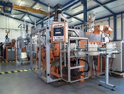 A GM series extrusion blow molding system from GDK A GM series extrusion blow molding system from GDK