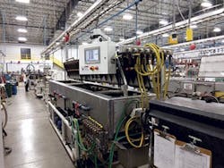 Reschcor can do tri- or coextrusion on any line in the facility, said VP Jim Reschly. Reschcor can do tri- or coextrusion on any line in the facility, said VP Jim Reschly.