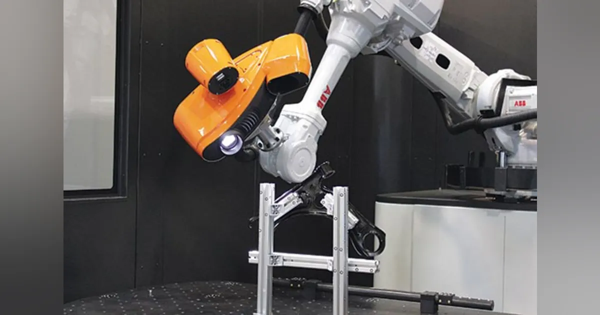 Robotics Scan Machine ABB's robot scanner system is commercially available | Plastics ...
