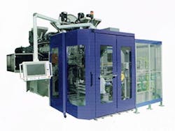 The HES fully electric multilayer extrusion blow molding machine The HES fully electric multilayer extrusion blow molding machine