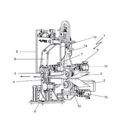 Herrmann's device can weld at least two plastic webs together. Herrmann's device can weld at least two plastic webs together.