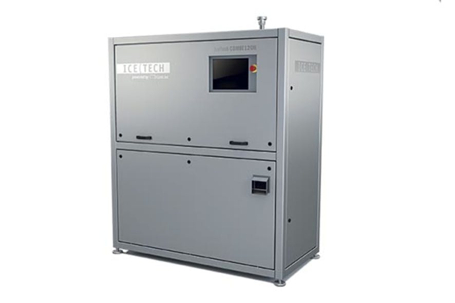 Dryice blaster has remote monitoring Plastics Machinery & Manufacturing