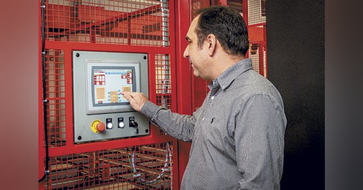 Flexicell palletizer can be programmed Plastics Machinery