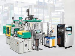 Arburg has combined its Freeformer additive manufacturing technology with traditional injection molding./Arburg Inc. Arburg has combined its Freeformer additive manufacturing technology with traditional injection molding./Arburg Inc.