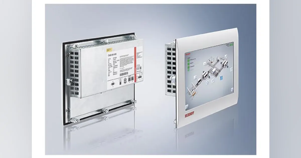 Compact Contol Panel Control panels are compact, affordable | Plastics Machinery Manufacturing