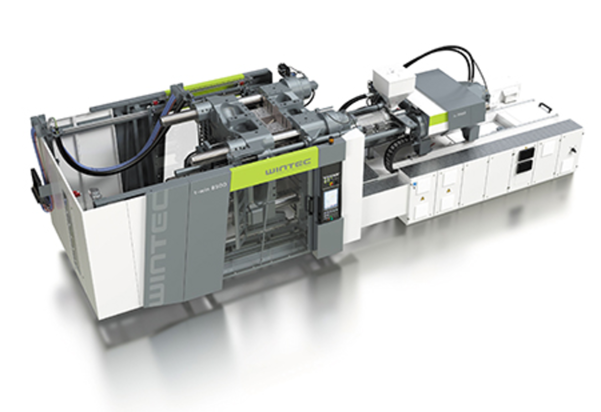 Wintec's hydraulic two-platen t-win press/ Wintec Engel Machinery