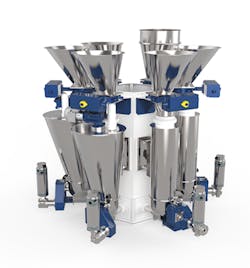 Syncro's C-multy gravimetric-feeding and blending stations/ Syncro USA Syncro's C-multy gravimetric-feeding and blending stations/ Syncro USA