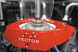 The Vector Air Ring includes an auto-gauging option called the Vector S./ Brampton Engineering Inc. The Vector Air Ring includes an auto-gauging option called the Vector S./ Brampton Engineering Inc.