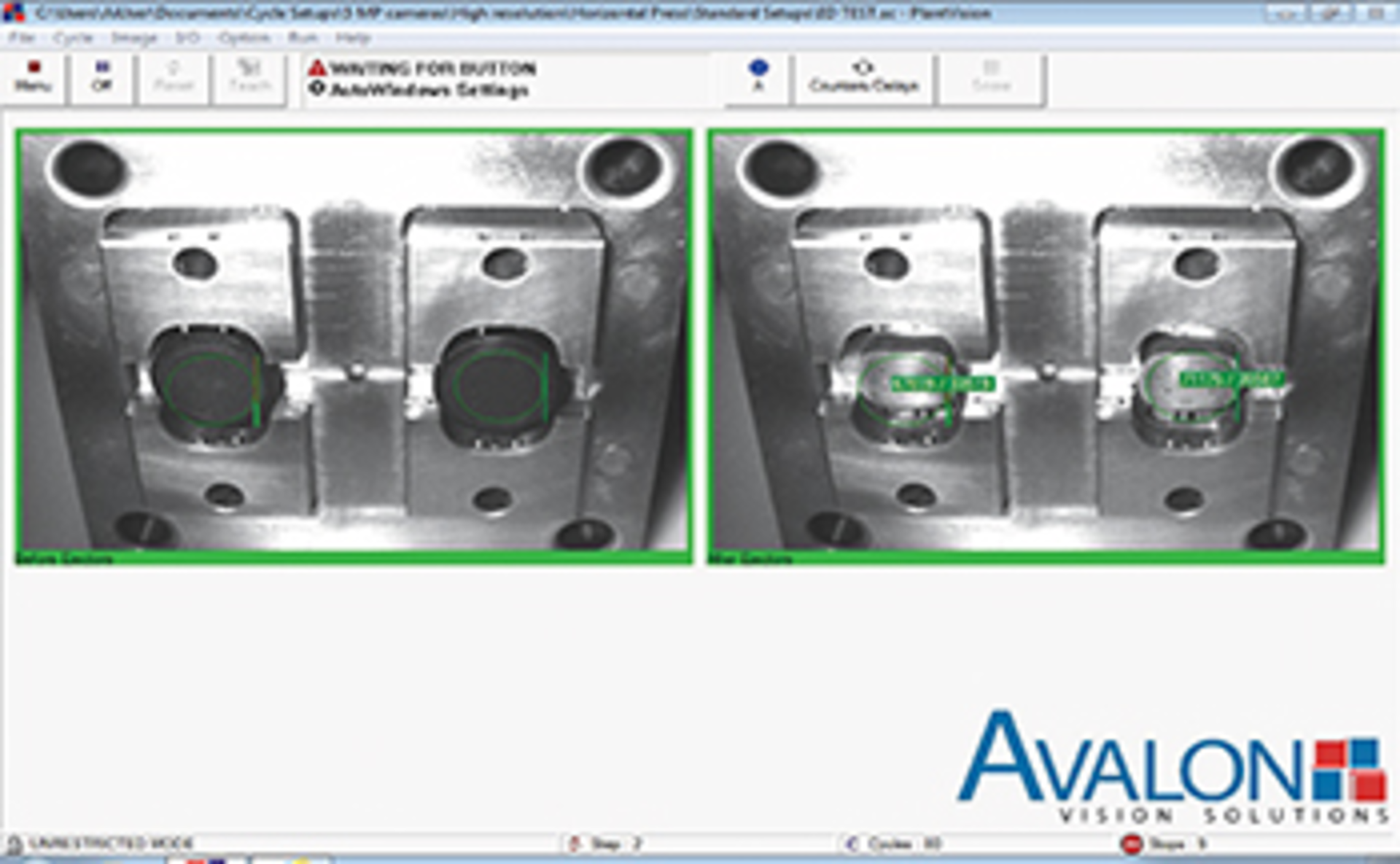 Avalon's MoldWatcher vision system/Avalon Vision