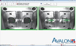Avalon's MoldWatcher vision system/Avalon Vision Avalon's MoldWatcher vision system/Avalon VisionÂ
